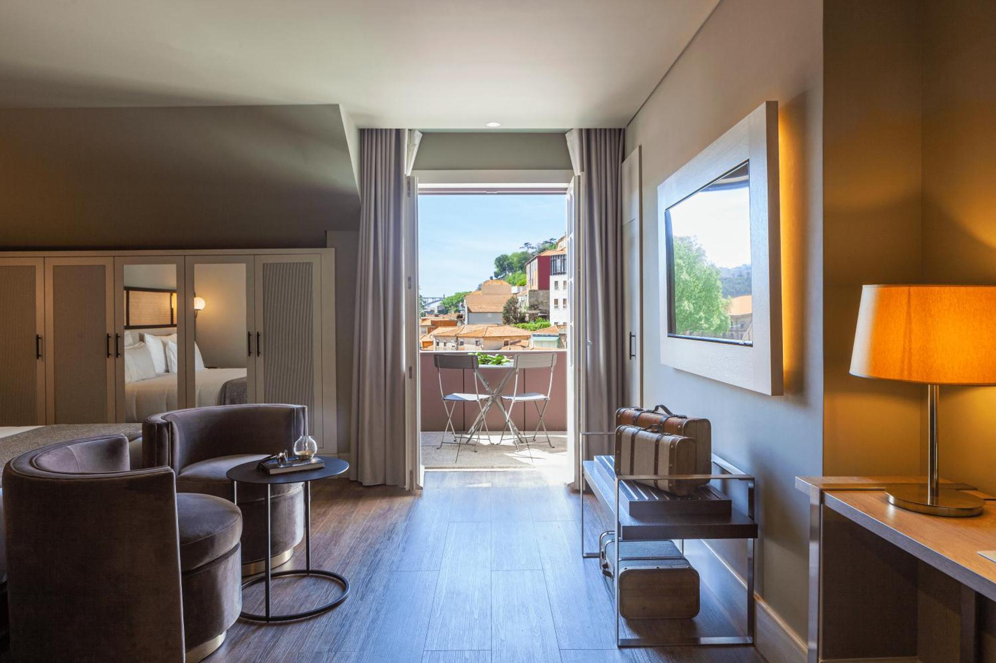 فندق Timbre Virtudes بورتو المظهر الخارجي الصورة A room at the hotel